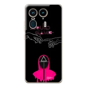 Чохол Гра в кальмара для Motorola Edge 50 Ultra (Мінімалізм Гра кальмара)
