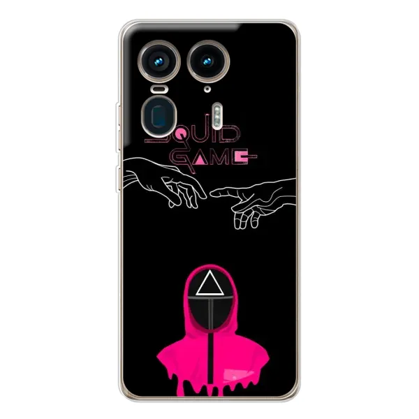 Чохол з принтом «Мінімалізм Гра кальмара» для Motorola Edge 50 Ultra