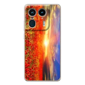 Чехол с принтом «Поле тюльпанов» для Motorola Edge 50 Ultra