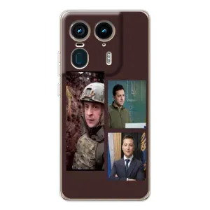 Чехол с принтом «Президент» для Motorola Edge 50 Ultra