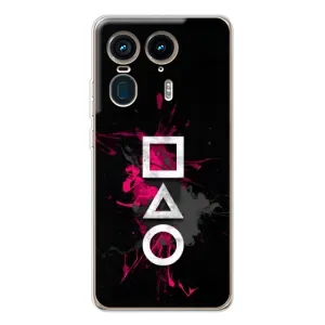 Чохол Гра в кальмара для Motorola Edge 50 Ultra (Символи Гра кальмара)