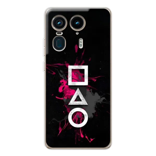 Чохол з принтом «Символи Гра кальмара» для Motorola Edge 50 Ultra