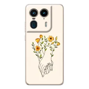 Чехол с принтом «Руки любви» для Motorola Edge 50 Ultra