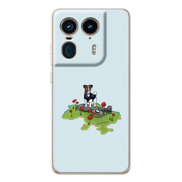 Чехол с принтом «Сапер Пес» для Motorola Edge 50 Ultra Чехол с принтом «Сапер Пес» для Motorola Edge 50 Ultra