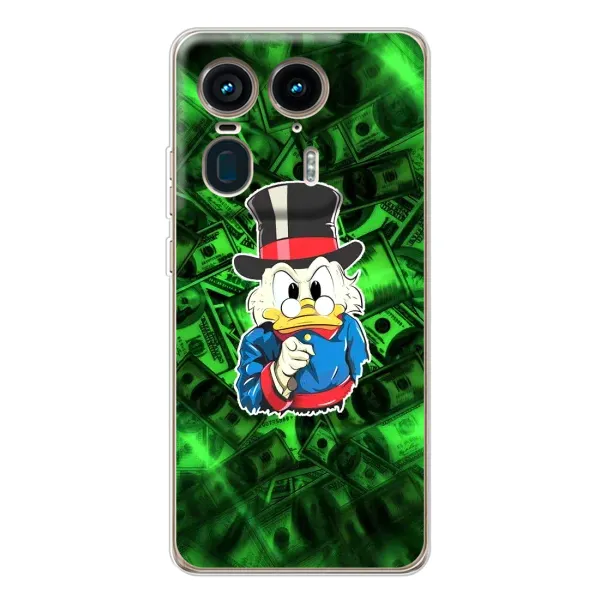 Чохол з принтом «Скрудж МакДак» для Motorola Edge 50 Ultra
