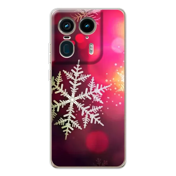 Чехол с принтом «Снежинка» для Motorola Edge 50 Ultra Чехол с принтом «Снежинка» для Motorola Edge 50 Ultra
