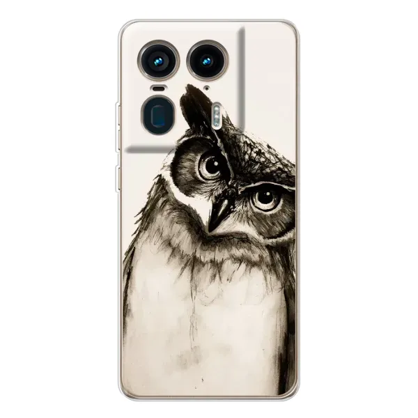 Чехол с принтом «Сова» для Motorola Edge 50 Ultra Чехол с принтом «Сова» для Motorola Edge 50 Ultra
