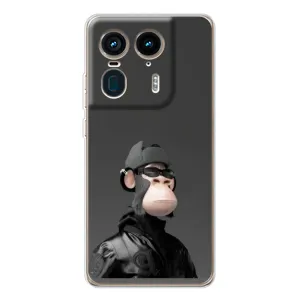 Чехлы с Обезьянами NFT для Motorola Edge 50 Ultra (AlphaPrint) (стильная обезьяна NFT)
