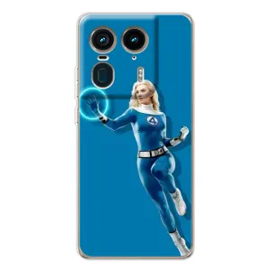 Чохол з принтом Фантастична четвірка для Motorola Edge 50 Ultra (Сью Сторм політ)