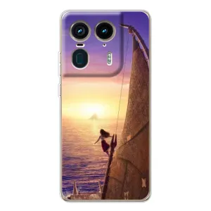 Чохол з мультфільмом Ваяна Motorola Edge 50 Ultra (Захід сонця Ваяна)