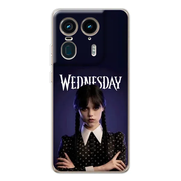 Чехол с принтом «Wednesday» для Motorola Edge 50 Ultra Чехол с принтом «Wednesday» для Motorola Edge 50 Ultra