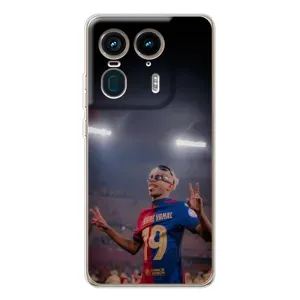 Чехол с футболистом Ламин Ямаль Motorola Edge 50 Ultra (Ямаль на стадионе)