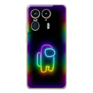 Чехол Амонг Ас для Motorola Edge 50 Ultra (AlphaPrint) (Яркий скин)