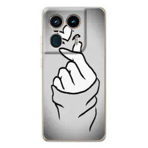 Чехол с принтом «Значок Love» для Motorola Edge 50 Ultra