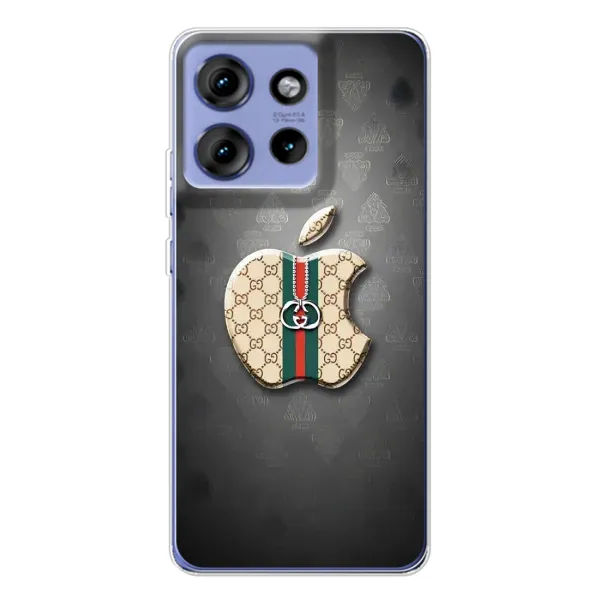Чехол с принтом «Apple gucci» для Motorola Edge 50