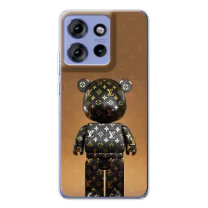 Чохли для Motorola Edge 50 - Bearbrick Louis Vuitton (PREMIUMPrint)