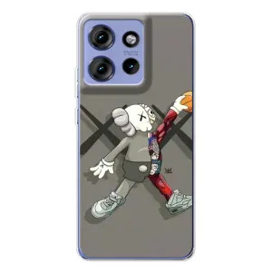 Чохли для Motorola Edge 50 - Bearbrick Louis Vuitton (PREMIUMPrint) (Беарбрік Джордан)
