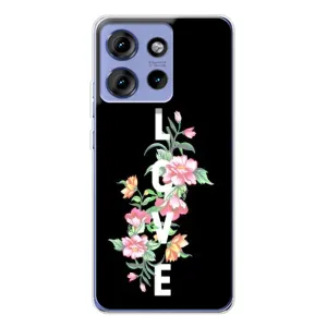 Чехлы для любимой на Едж 50 (VPrint) (Квіти LOVE)