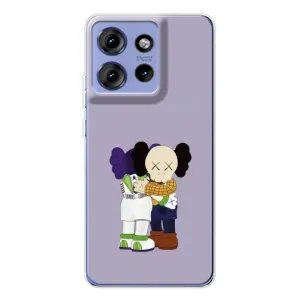 Чохли для Motorola Edge 50 - Bearbrick Louis Vuitton (PREMIUMPrint) (Дружба Беарбрік)