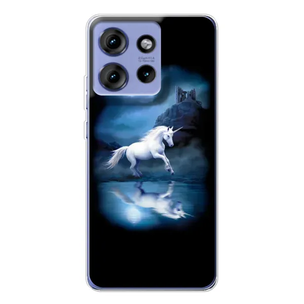 Чохол з принтом «Єдиноріг» для Motorola Edge 50