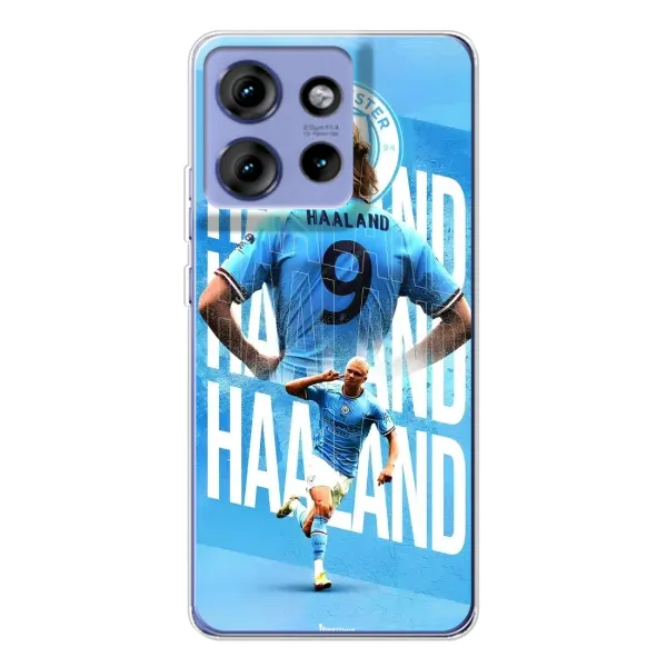 Чехол с принтом «Erling Haaland» для Motorola Edge 50