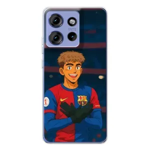 Чохол з принтом «Футболіст Ямаль» для Motorola Edge 50