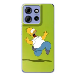 Чjхол з Сімпсонами для Motorola Edge 50 (VPrint) (Гомер Сімпсон)