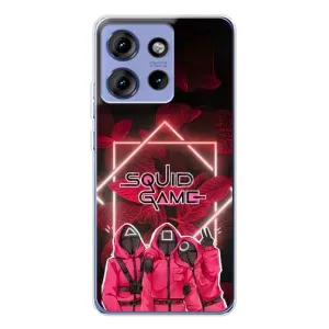 Чохол Гра в кальмара для Motorola Edge 50 (Охоронці Гра кальмара)