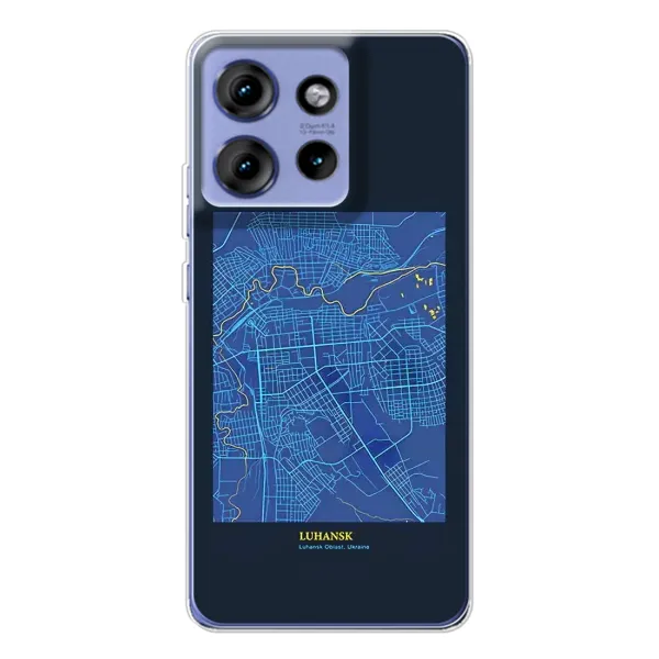Чехол с принтом «Гуганск» для Motorola Edge 50