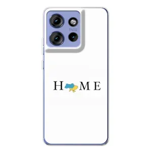 Чохол для Патріота України Motorola Edge 50 - (AlphaPrint) (Home)