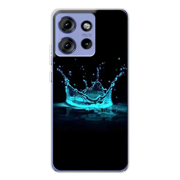 Чохол з принтом «Крапля корони» для Motorola Edge 50 Чохол з принтом «Крапля корони» для Motorola Edge 50