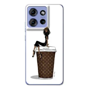 Чохли Луі Вітон для Motorola Edge 50 (AlphaPrint - LOUIS VUITTON) (кава LOUIS VUITTON)