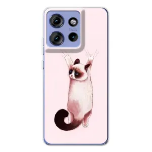 Чохол на Едж 50 з Котиками (VPrint) (Котик падає)