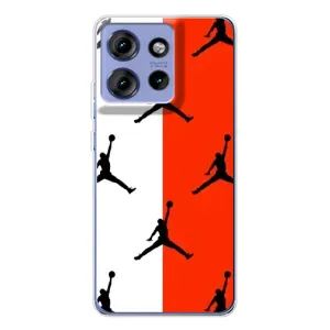Чохли для Motorola Edge 50 - з картинкою JORDAN (AlphaPrint) (Лого Джордан)