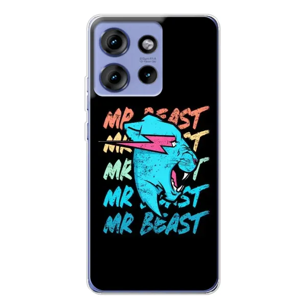 Чохол з принтом «logo Mr beast» для Motorola Edge 50