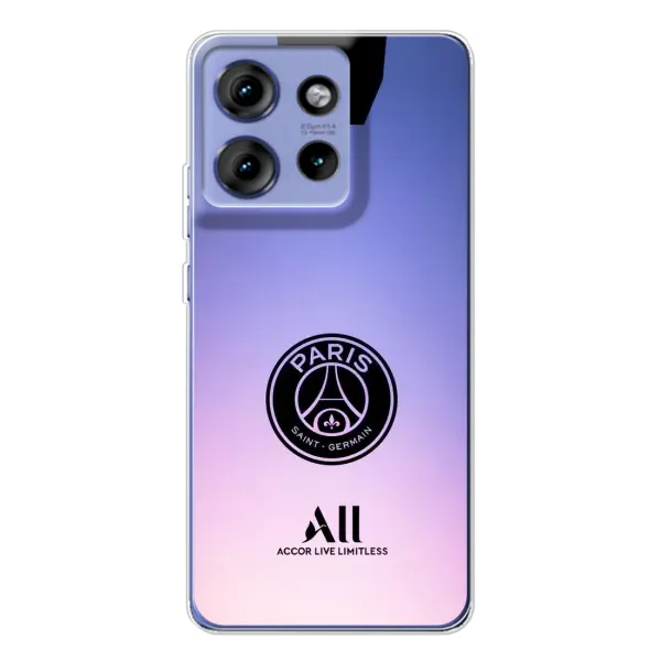 Чохол з принтом «лого PSG» для Motorola Edge 50 Чохол з принтом «лого PSG» для Motorola Edge 50