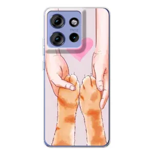 Чохол на Едж 50 з Котиками (VPrint)
