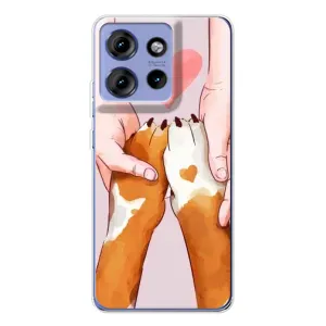 Чохли з собаками для Motorola Edge 50 (VPrint) (Любовь до собак)
