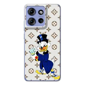 Чехли для Motorola Edge 50 - Скрудж МакДак Louis Vuitton (PREMIUMPrint) (Макдак на стилі)