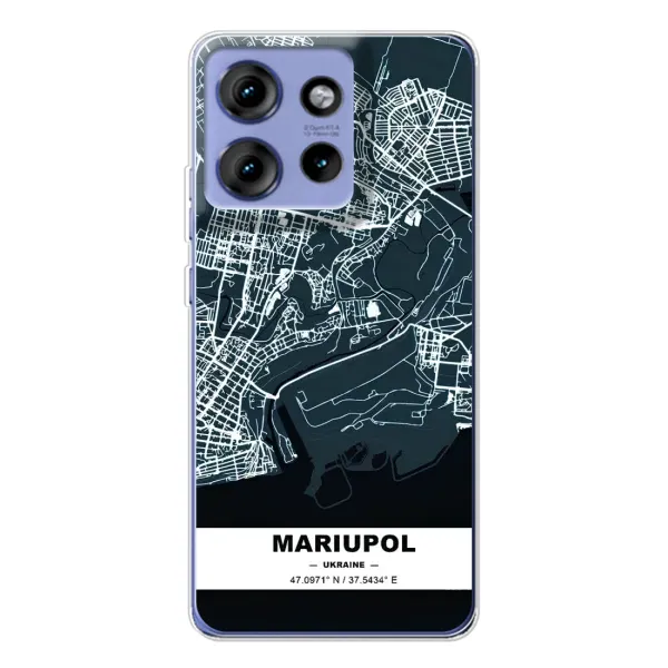 Чехол с принтом «Мариуполь» для Motorola Edge 50