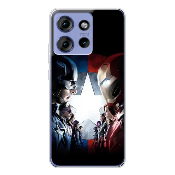 Чехол с принтом «Марвел стайл» для Motorola Edge 50