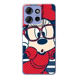 Міккі Маус чохол для Motorola Edge 50 (AlphaPrint - Мультяшні) (Маус в окулярах)