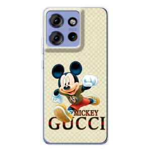 Чохол Disney Mouse Motorola Edge 50 (PREMIUMPrint) (Mikki Gucci)