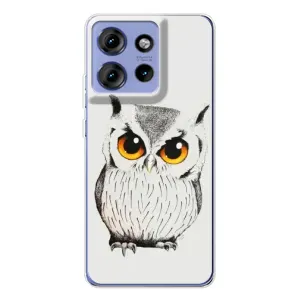 Чохол з пташками на Motorola Edge 50 (VPrint) (Мила Сова)
