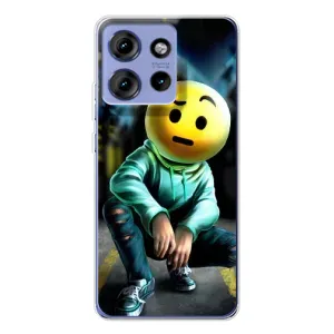 Чохол для Едж 50 - (AlphaPrint) з принтом (ТОП продажів) (Хлопець смайл)