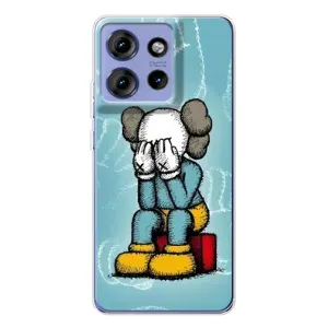 Чохли для Motorola Edge 50 - Bearbrick Louis Vuitton (PREMIUMPrint) (Плач Bearbrick)