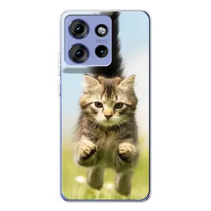 Чохли з Котиками для Motorola Edge 50 (VPrint) (Прижок кота)