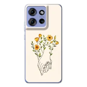 Чехлы для любимой на Едж 50 (VPrint) (Руки любві)