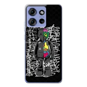 Чохли для Motorola Edge 50 - Bearbrick Louis Vuitton (PREMIUMPrint) (Стиль Bearbrick)