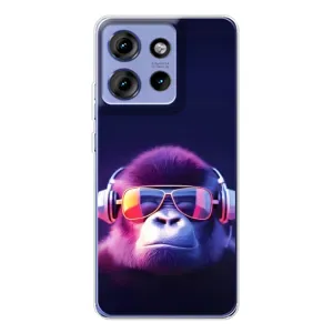 Чохол з Мавпами Motorola Edge 50 - (AlphaPrint) (Стильна мавпа)